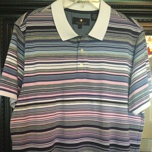 Argyleculture Golf Polo , 100% cotton, size large